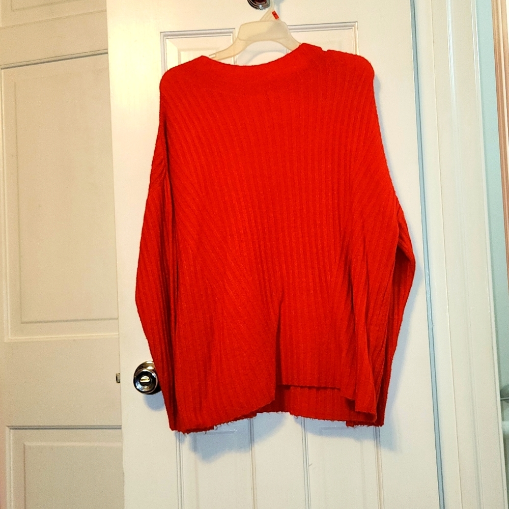 Red sweater